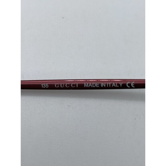 Gucci Eyeglasses 135 GG 2736 Q23 Women’s Burgundy/Bronze Italy Frame Only Rare - Picture 9 of 15